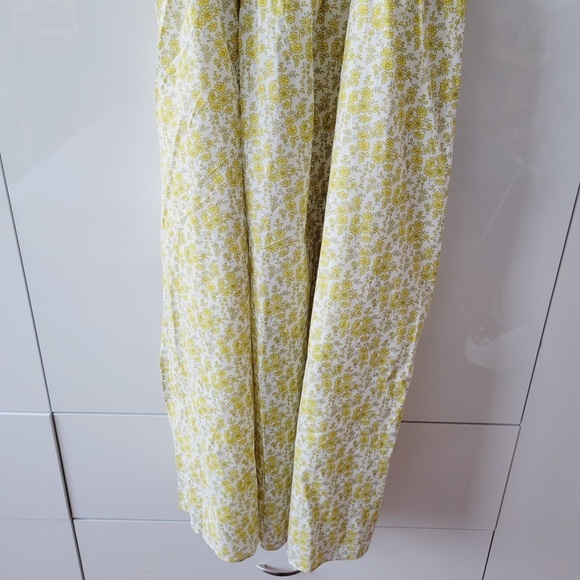 J. Crew Paloma Yellow Floral Dress - Made with Liberty Fabric - Picture 6 of 16